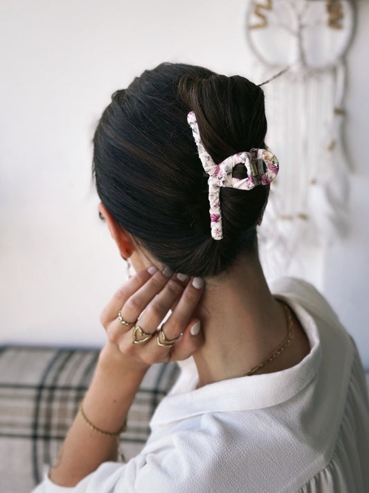 Violette hårklemme – Lyserød - Chant du Matin