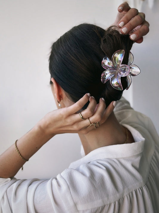 Fleuriane blomsterklemme – Lyserød - Chant du Matin