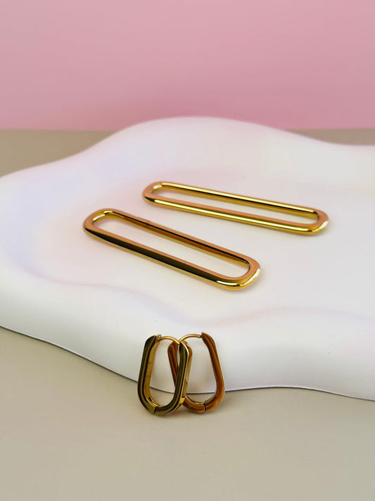 Éleonore øreringe – Guld - Chant du Matin