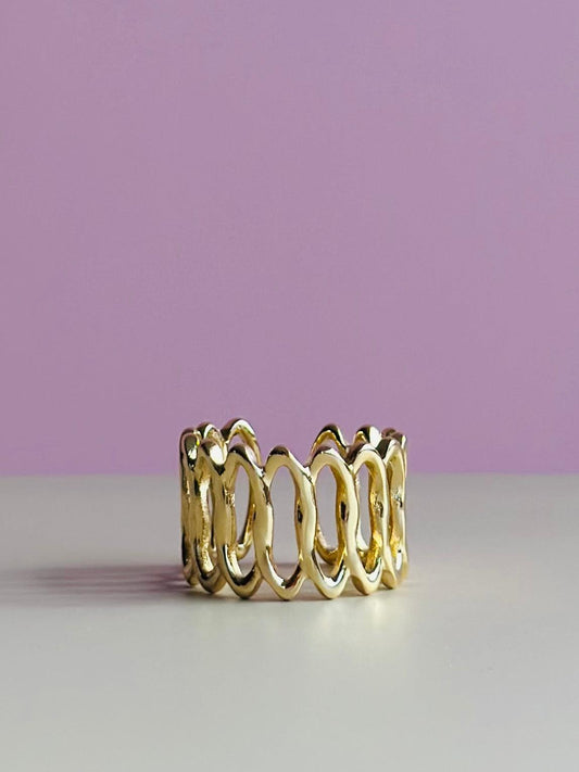 Noémie ring – Guld - Chant du Matin