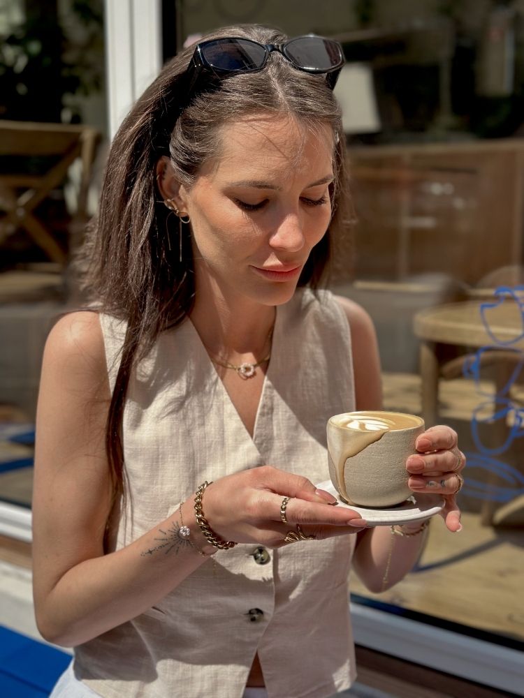 Rafaëlle sløjfeøreringe - Chant du Matin