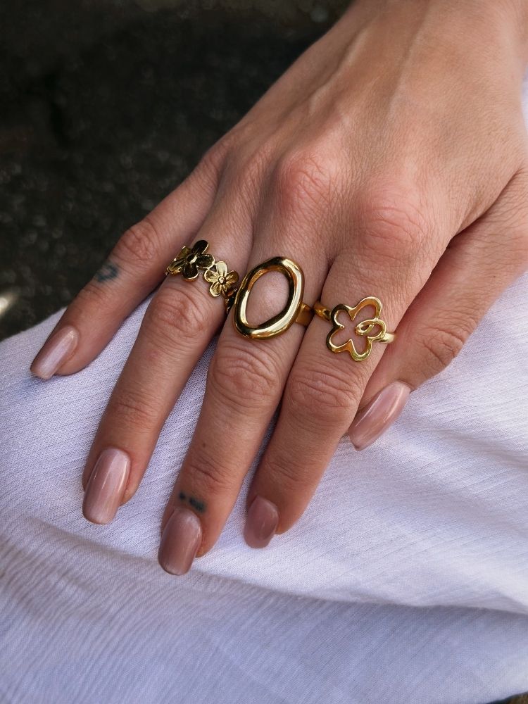 Alix blomstering – Guld - Chant du Matin