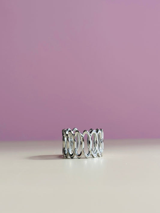 Noémie ring – Sølv - Chant du Matin