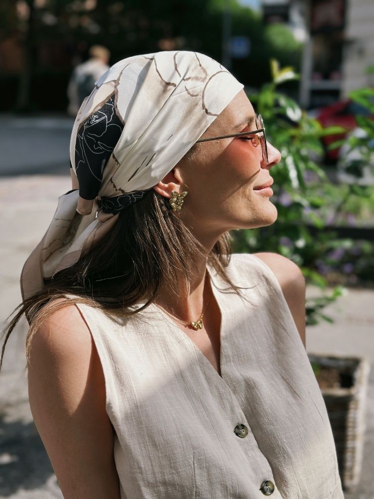 Lisette sløjfehalskæde – Guld - Chant du Matin