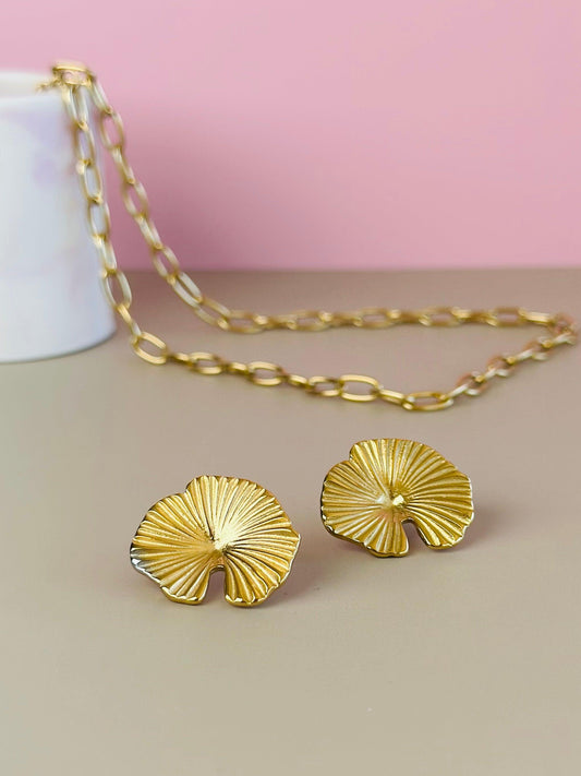 Amandine øreringe – Guld - Chant du Matin