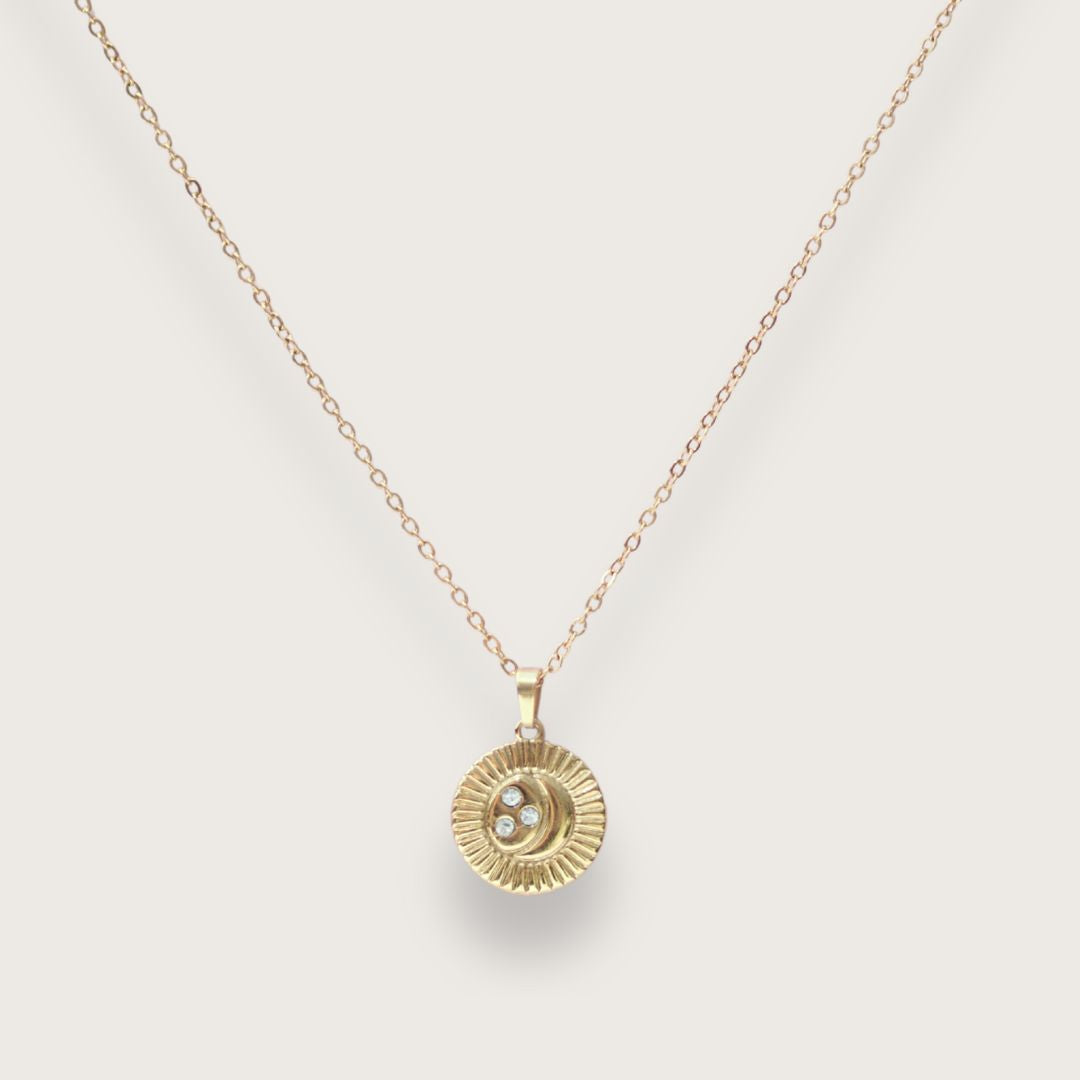 Belle Nuit vedhæng – Guld - Chant du Matin