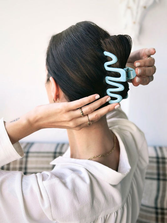 Ondine – bølgeformet hårklemme - Chant du Matin
