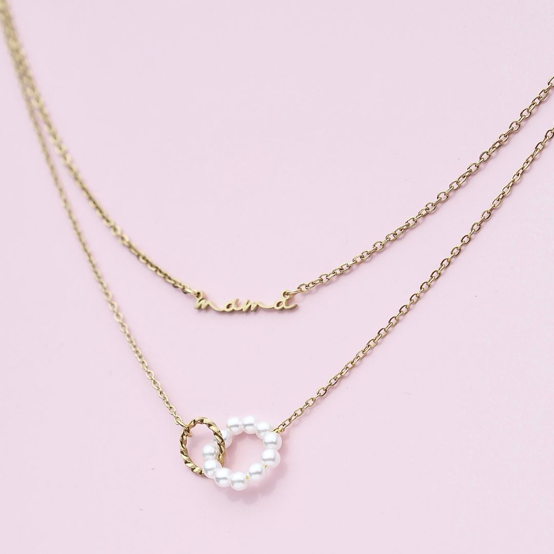 Margaux halskæde – Guld - Chant du Matin