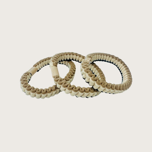 Romy hårelastikker – Sæt med 3 - Chant du Matin