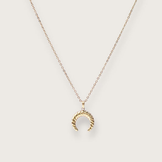 Belle Lune vedhæng – Guld - Chant du Matin