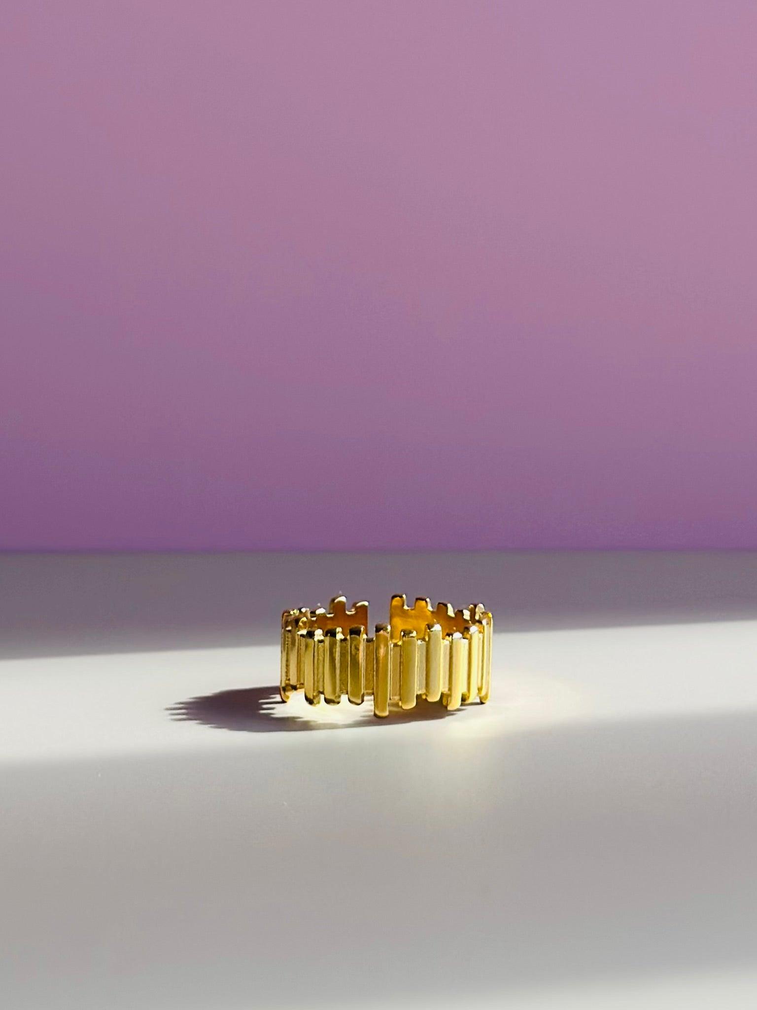 Alizée ring – Guld - Chant du Matin