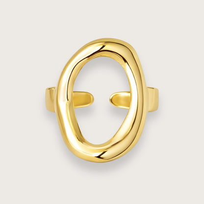 Elo ring – Guldbelagt