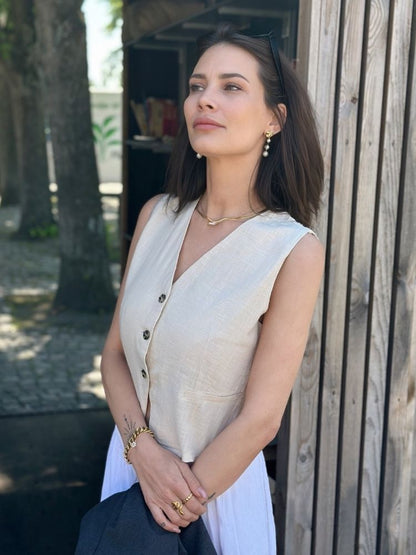 Fifine øreringe – Guld - Chant du Matin