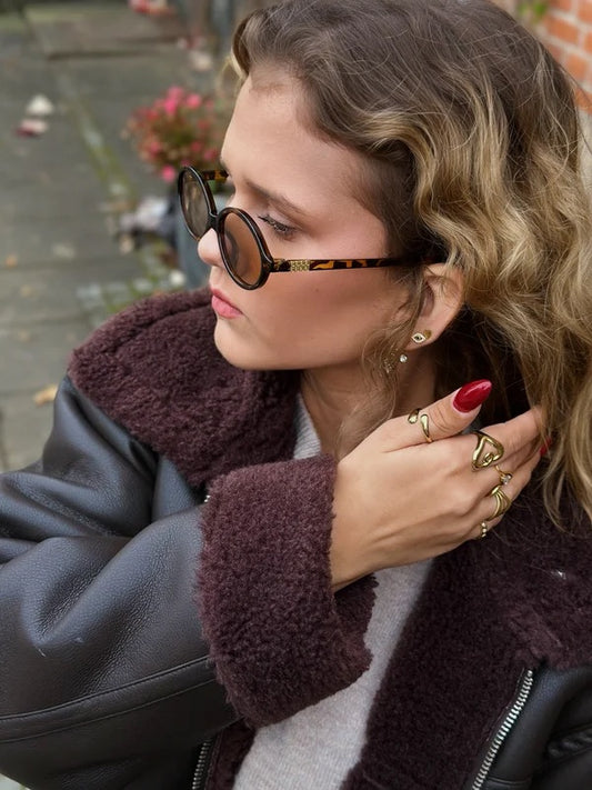 Millie forgyldt ring