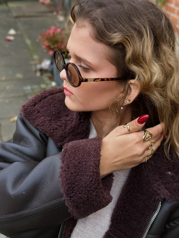 Millie forgyldt ring