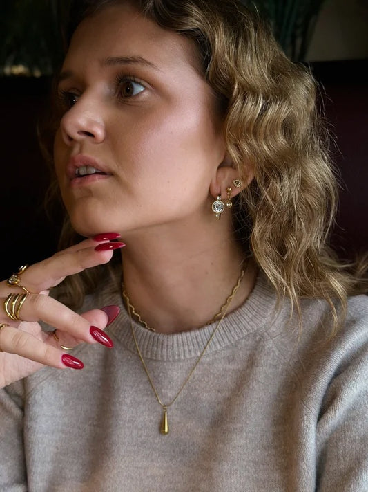 Freya forgyldt ring