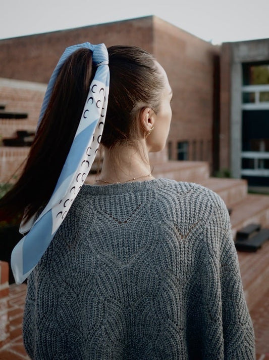 Leia satintørklæde