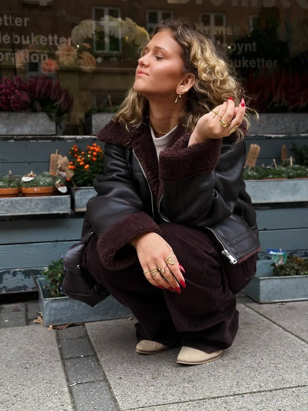 Freya forgyldt ring