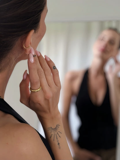Maddy forgyldt ring