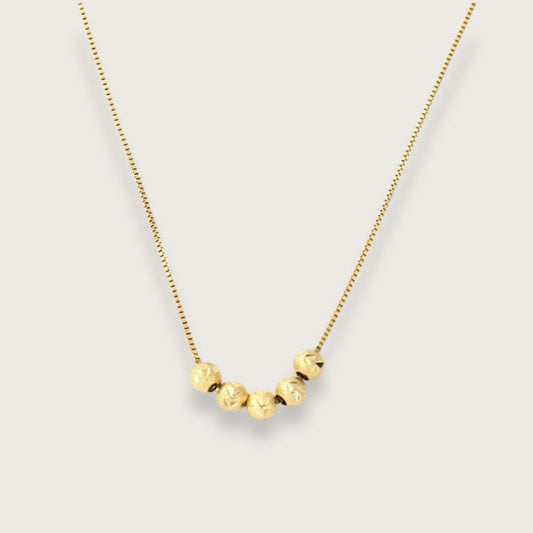 Avril halskæde – Guld