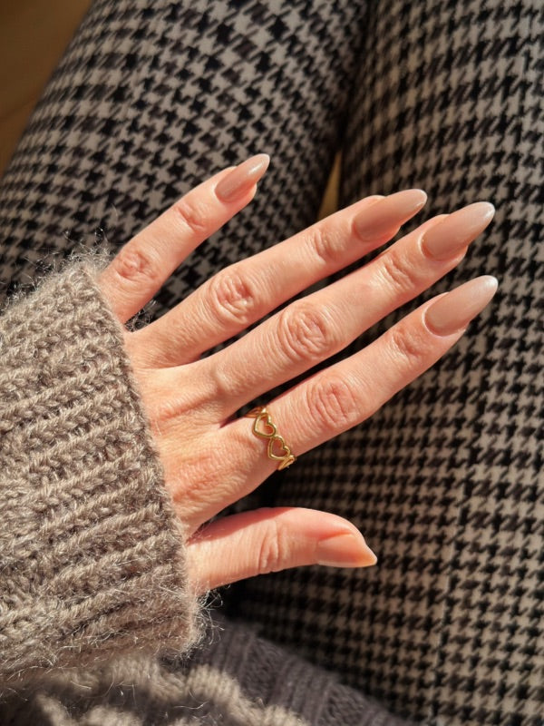 Lilou hjertering – Guld