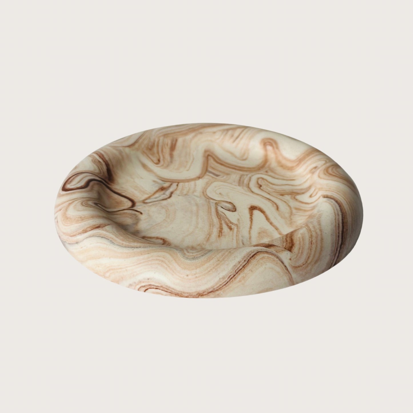 Dune – Rund bakke i jesmonite - Chant du Matin