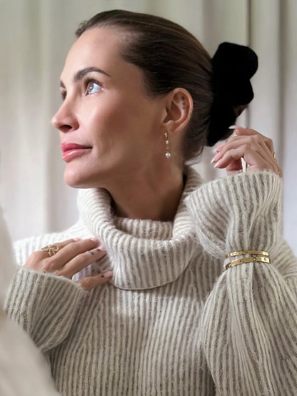 Audrey forgyldt klikarmbånd