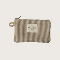 Auxerre pung – Beige fløjl