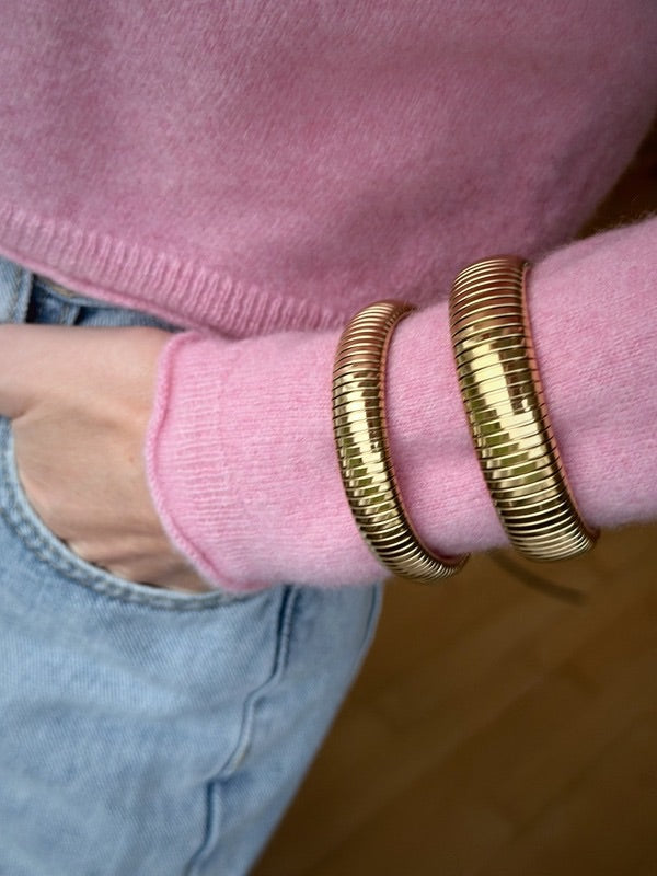 Béa chunky bangle – Guld