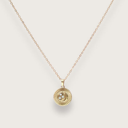 Belle Nuit vedhæng – Guld - Chant du Matin