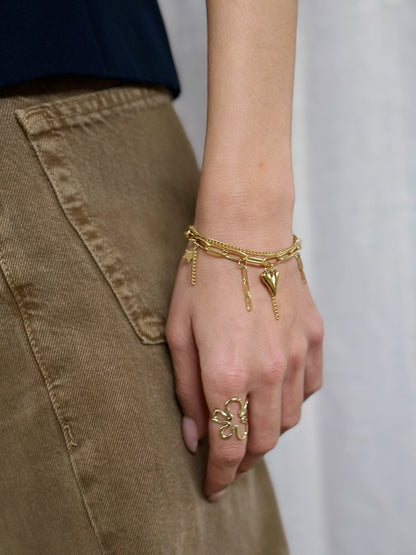 Chloé forgyldt armbånd