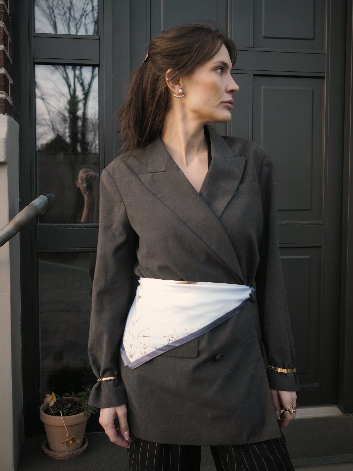 Felicity perleøreringe – Guldbelagte