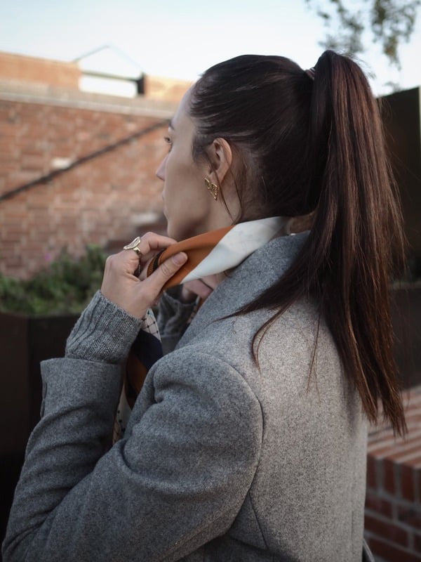 Rhiannon satintørklæde