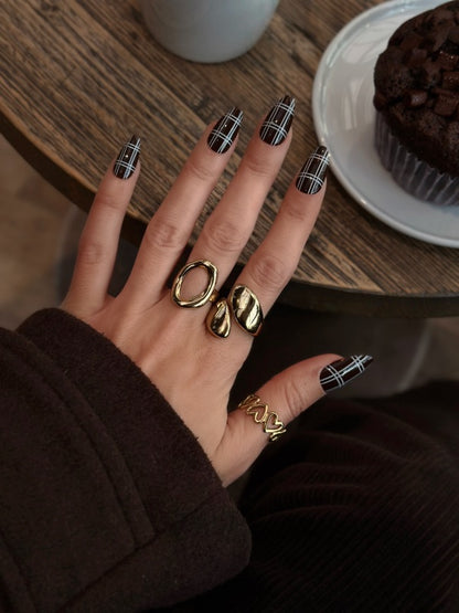 Veda forgyldt ring