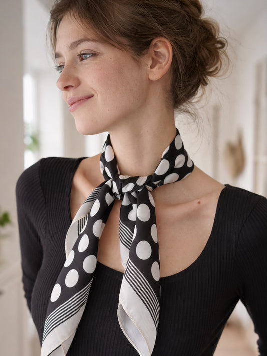 Ellen satintørklæde