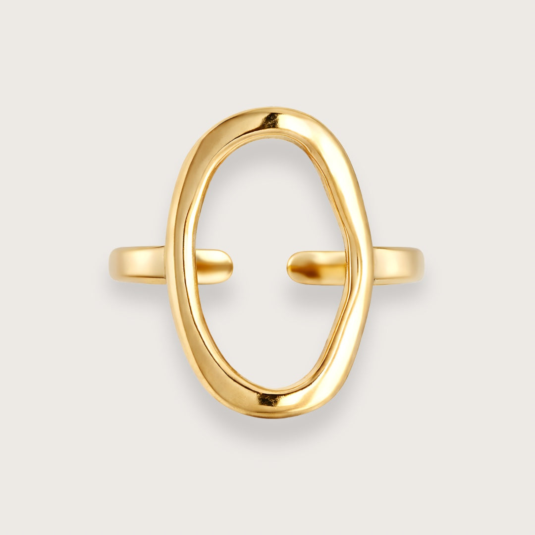 Eva ring – Guldbelagt