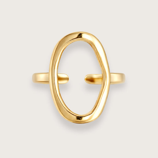 Eva ring – Guldbelagt