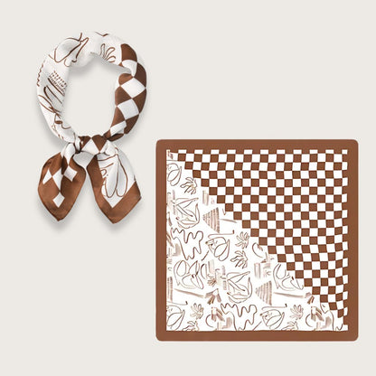 Jane satintørklæde