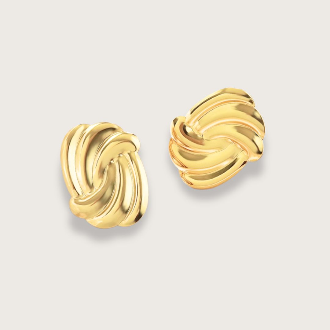 Léonie øreringe – Guld