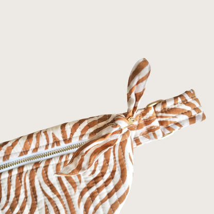 Zébre – Lille Bæltetaske (Camel) - Chant du Matin