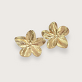 Nell blomsterøreringe – Guld