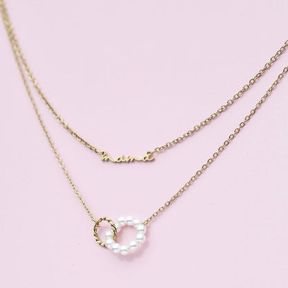 Margaux halskæde – Guld - Chant du Matin