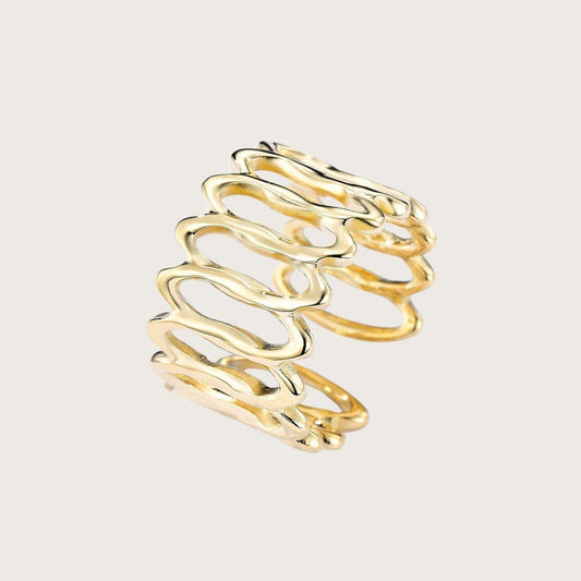 Noémie ring – Guld - Chant du Matin