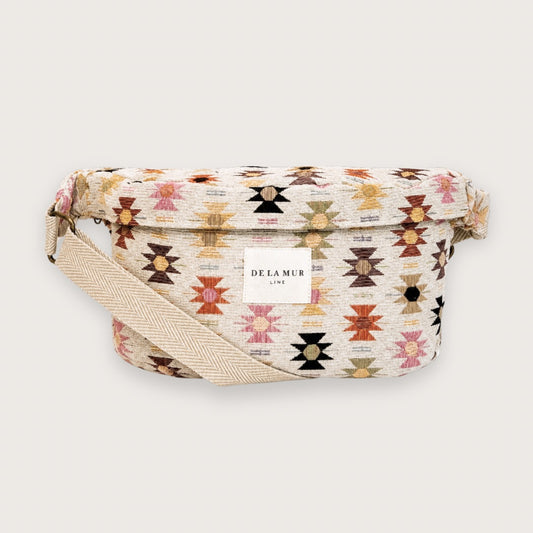 Royan – Bæltetaske i beige stof
