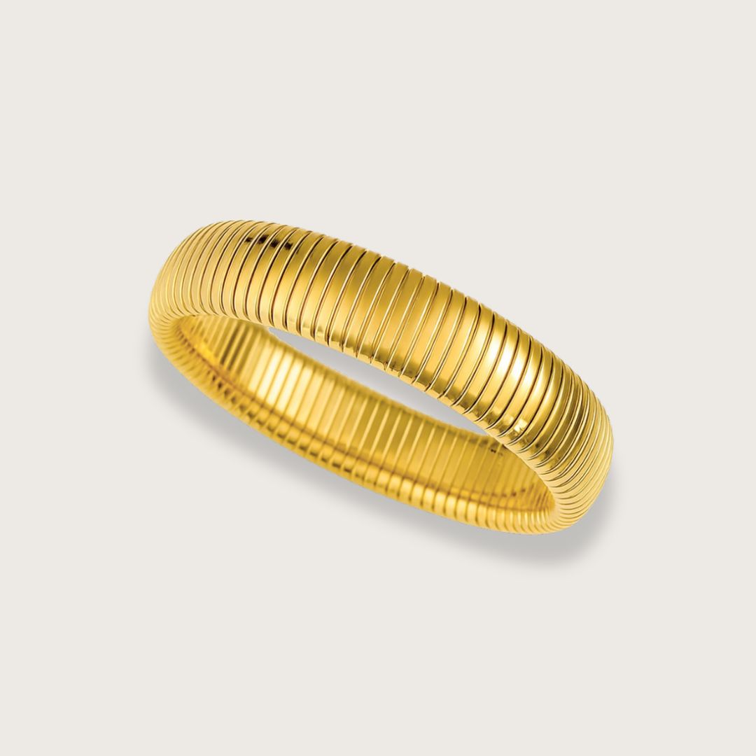 Béa chunky bangle – Guld