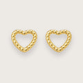 Rue hjerteørestikkere – Guldbelagte