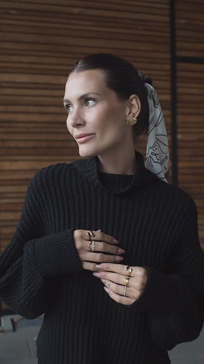 Jane satintørklæde