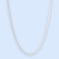 Zoé flat snake chain halskæde - 2mm